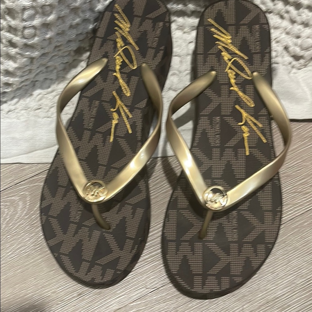 Michael Kors wedge Sandals women size 9.5